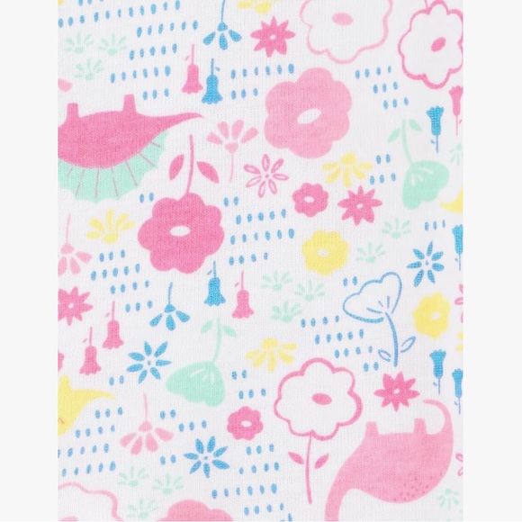 Simple Joys by Carter's Toddlers Snug-Fit Footed Cotton Pajamas, 3pk - Yellow - Picture 5 of 16